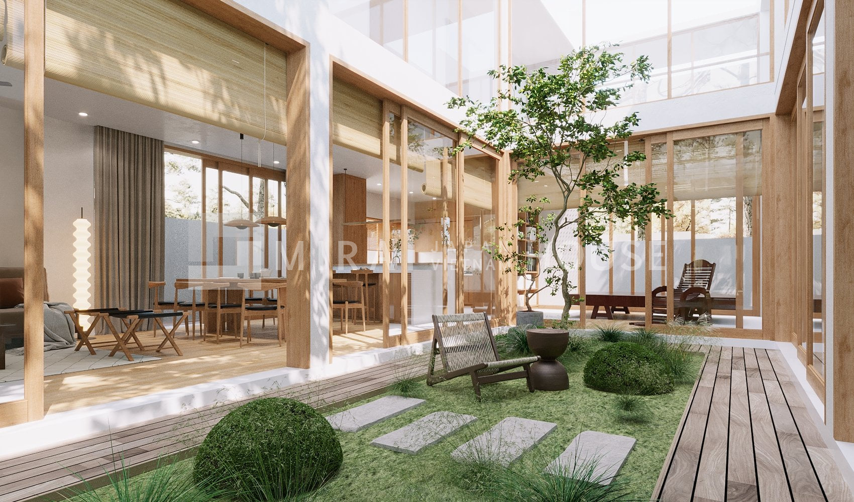 thiết kế nhà vườn