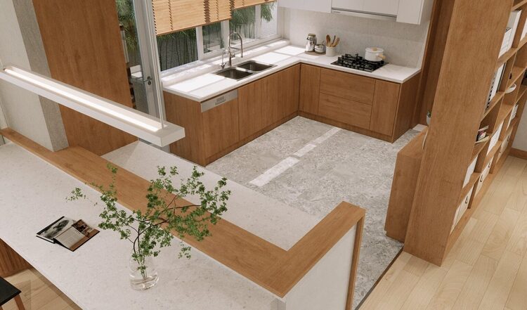 thiết kế nhà bếp diện tích nhỏ Đà Nẵng 