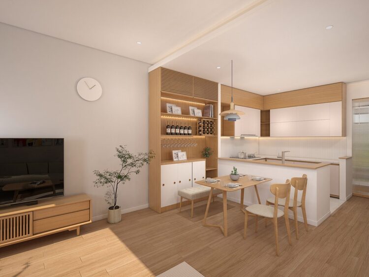 thiết kế nhà bếp diện tích nhỏ Đà Nẵng 