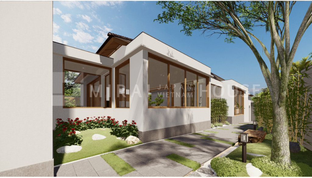 Gợi ý về cách bày trí sân vườn đẹp nhà cấp 4